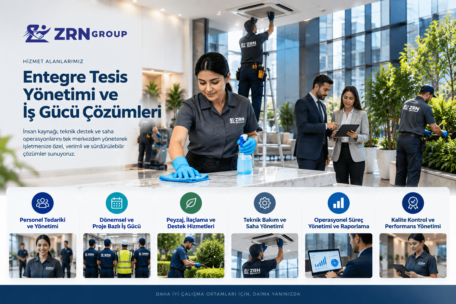 Entegre Tesis Yönetimi ve İş Gücü Çözümleri